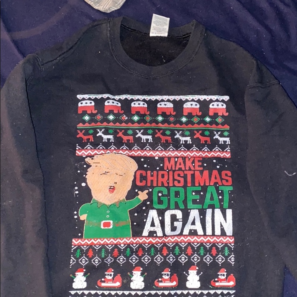 Trump Christmas sweater